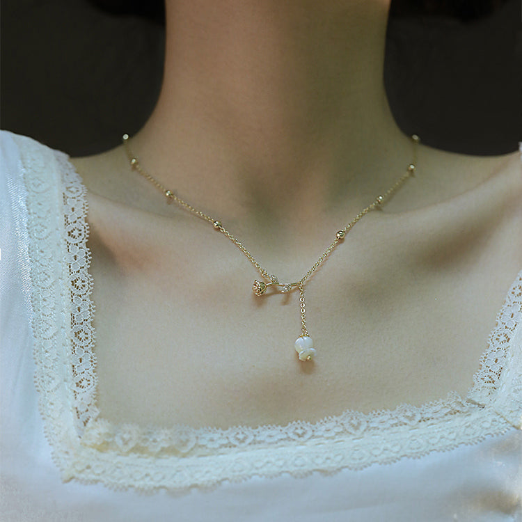 Moonlight Roses Necklace