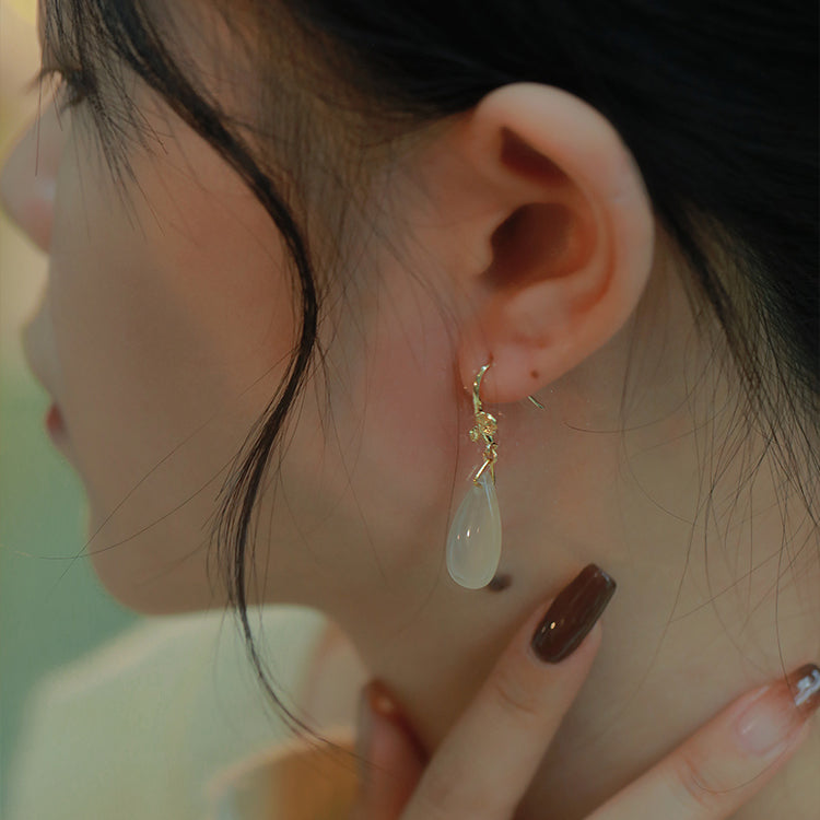 Tranquil Jade Charms Earrings