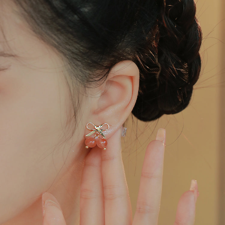 The Cherry On The Cake Earrings