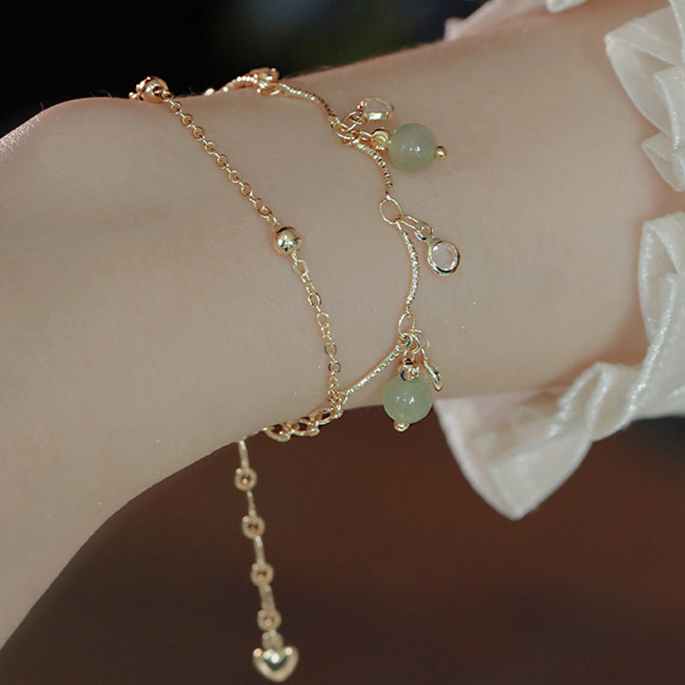 Star River - Hetian Jade Bracelet Amber NG