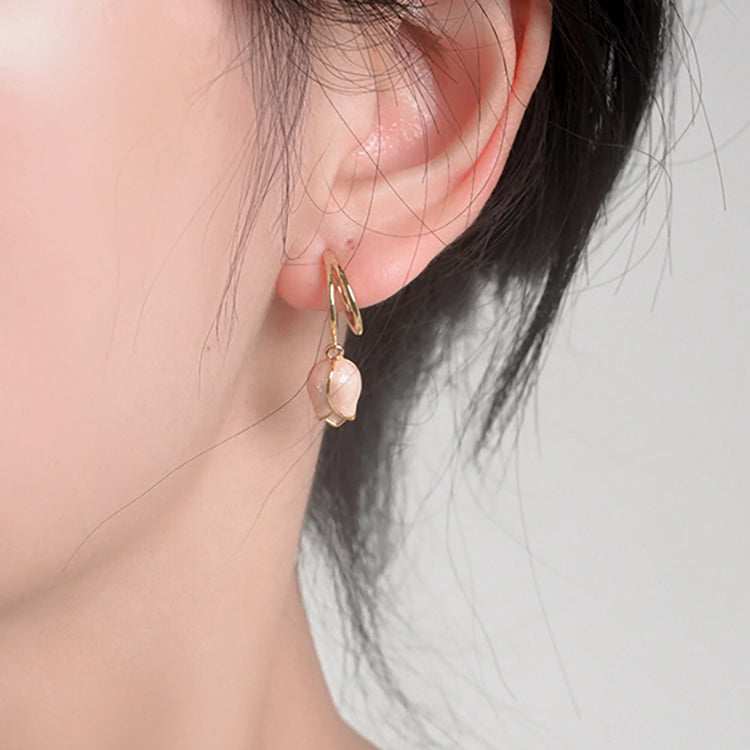 Tulip Ear Clip Sweet Girl Earing