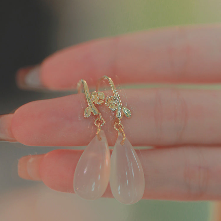 Tranquil Jade Charms Earrings