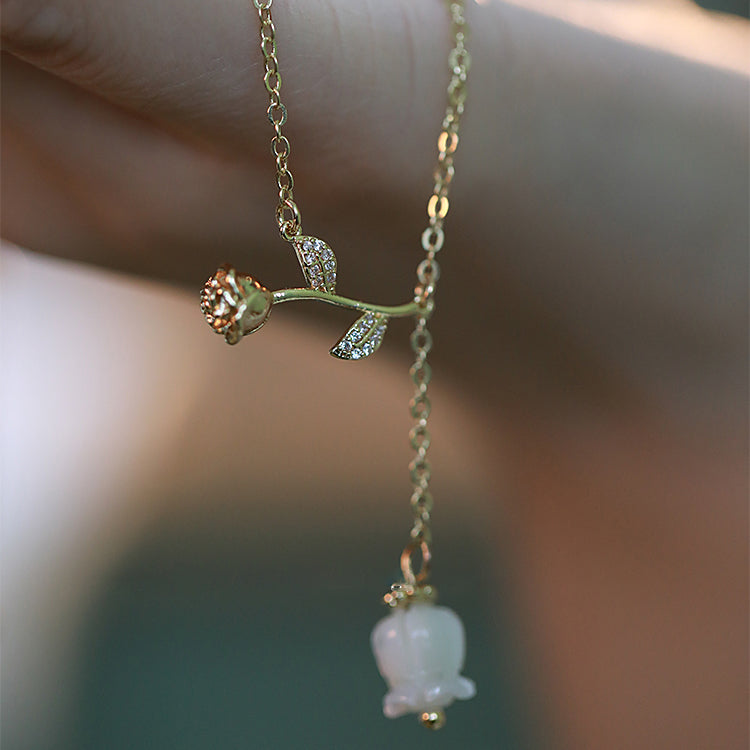 Moonlight Roses Necklace
