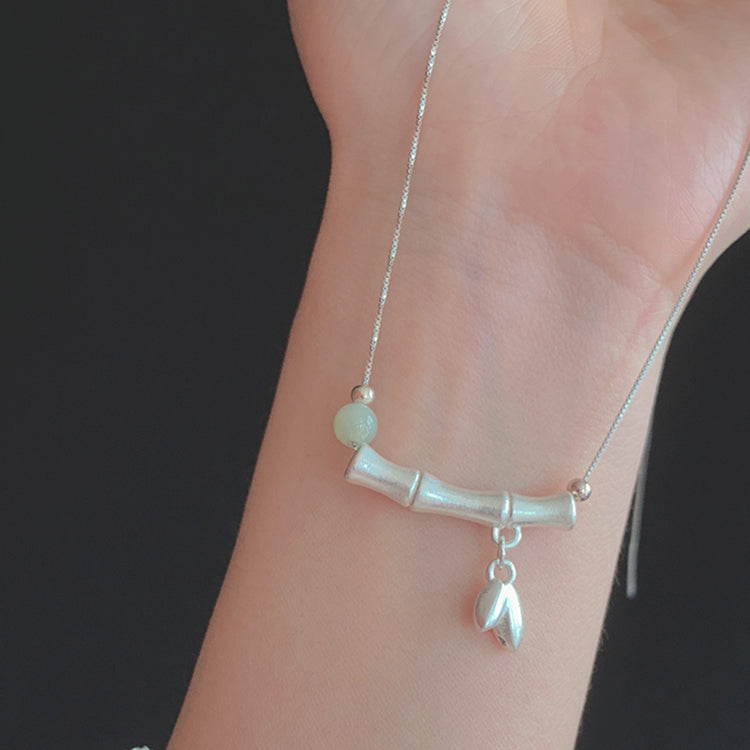 Bamboo Harmony Elegance Necklace