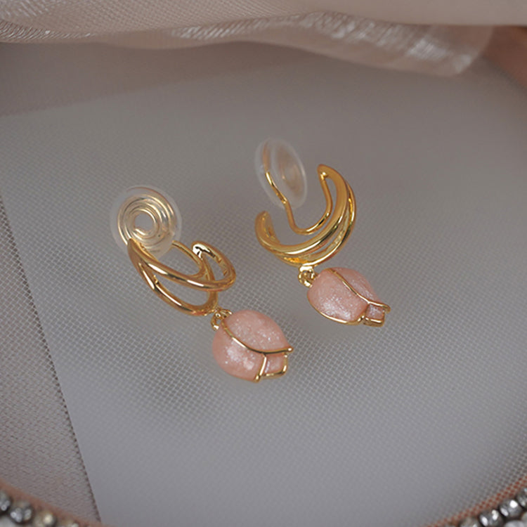 Tulip Ear Clip Sweet Girl Earing