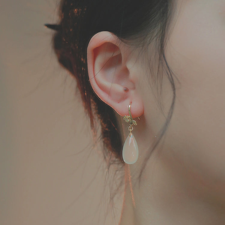 Tranquil Jade Charms Earrings