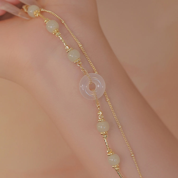 Jin Zhao Harmony Bracelet | Guardian Circle in Hetian Jade