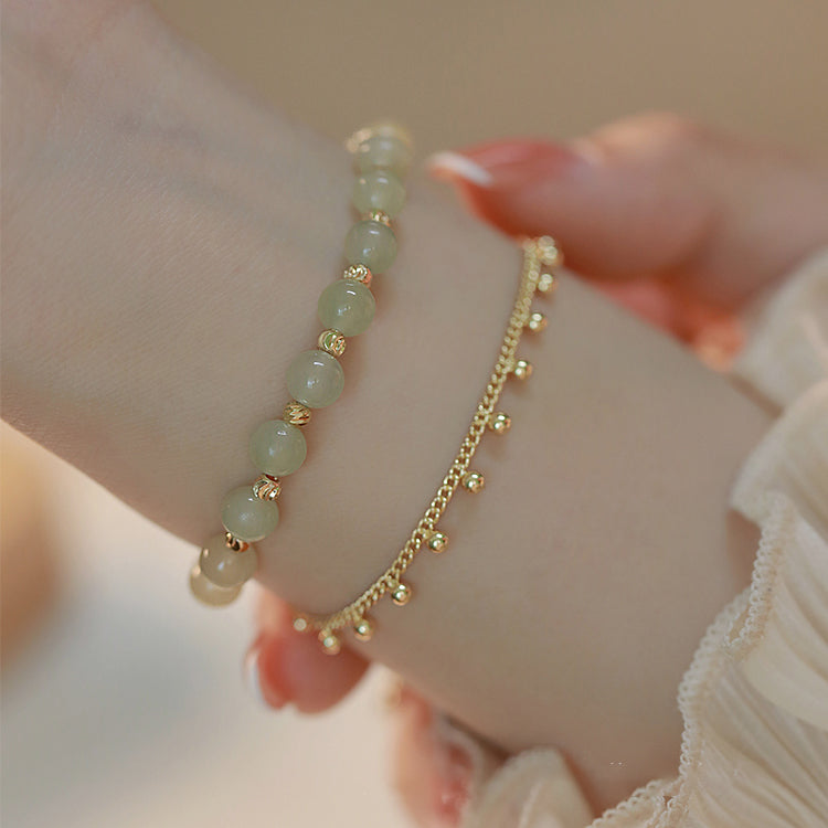 Princess - Hetian Jade Bracelets Amber NG