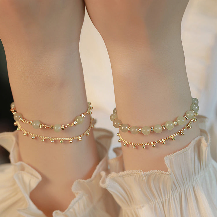 Princess - Hetian Jade Bracelets Amber NG