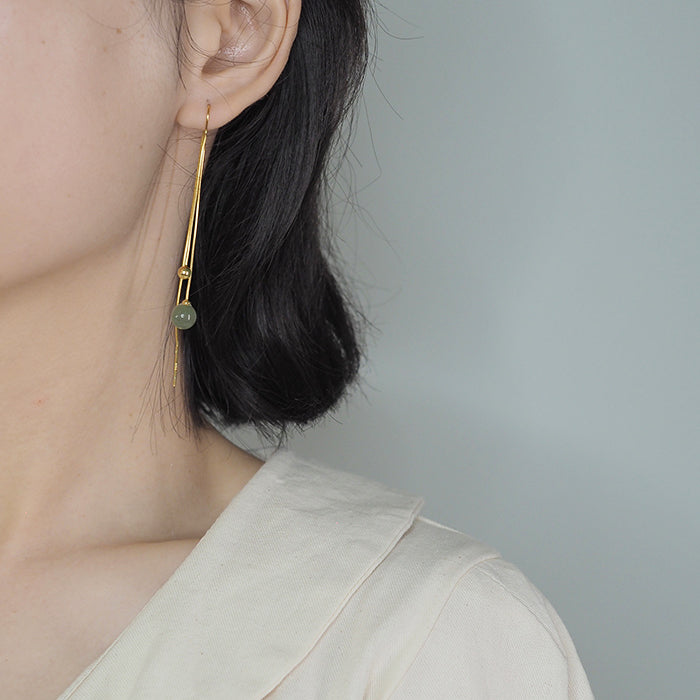 Hetian Jade Earline Amber NG