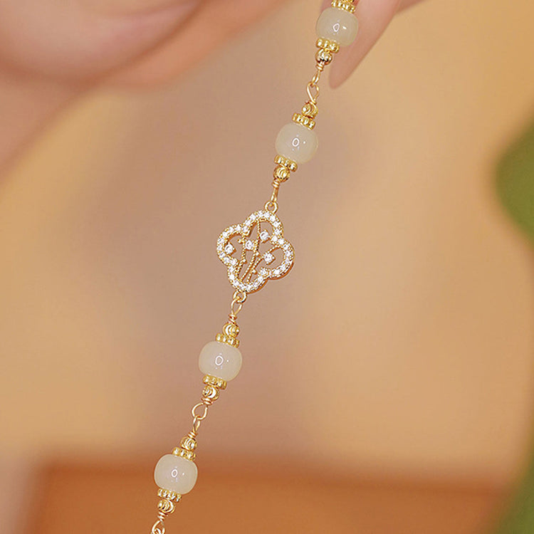 He Ning | Clover in Serene Jade