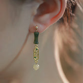 Whispering Bamboo Elegance Earrings