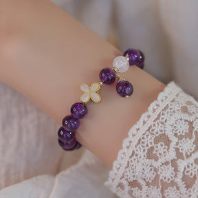 Evening Purple Glow Bracelets