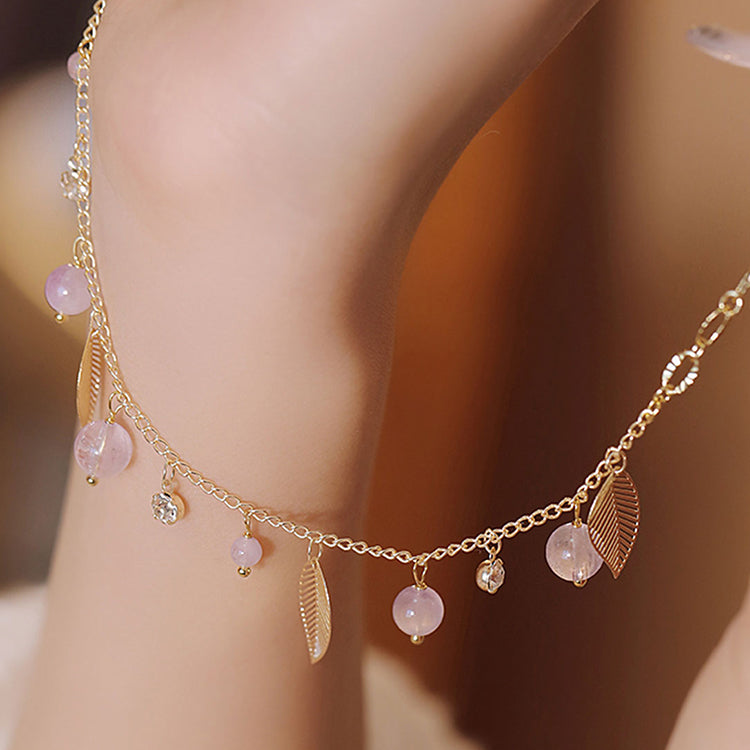 NG Serenity in Violet | Natural Amethyst Bead Bracelet