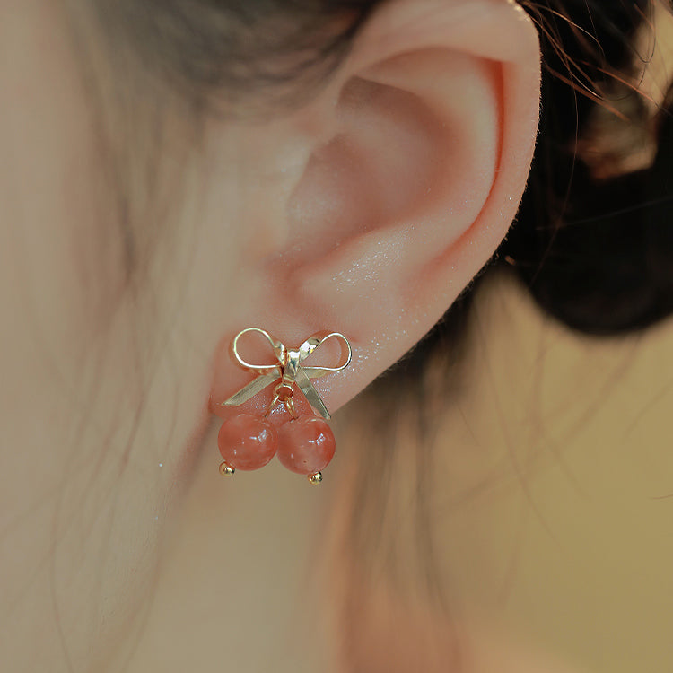 The Cherry On The Cake Earrings