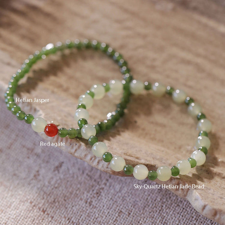 Zhi Fou | Stacking Hetian Jade Strands
