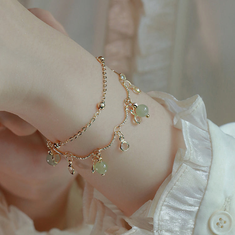 Star River - Hetian Jade Bracelet Amber NG