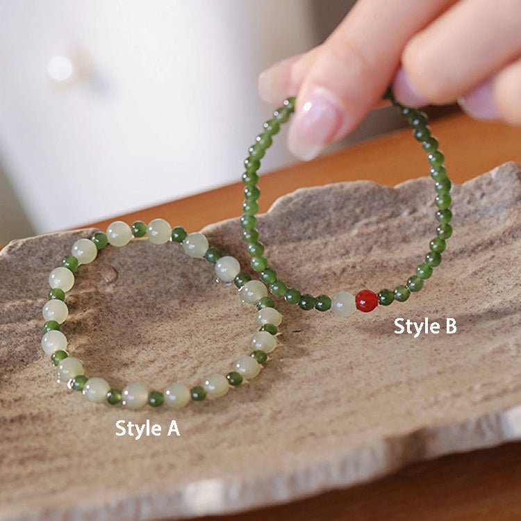 Zhi Fou | Stacking Hetian Jade Strands