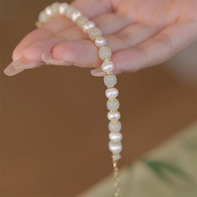 Spring-kissed Pearl-Hetian Bracelet