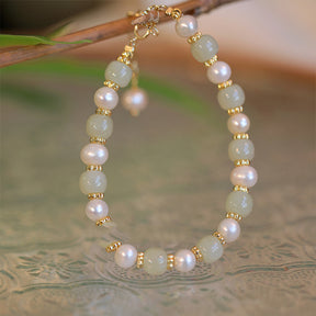 Spring-kissed Pearl-Hetian Bracelet