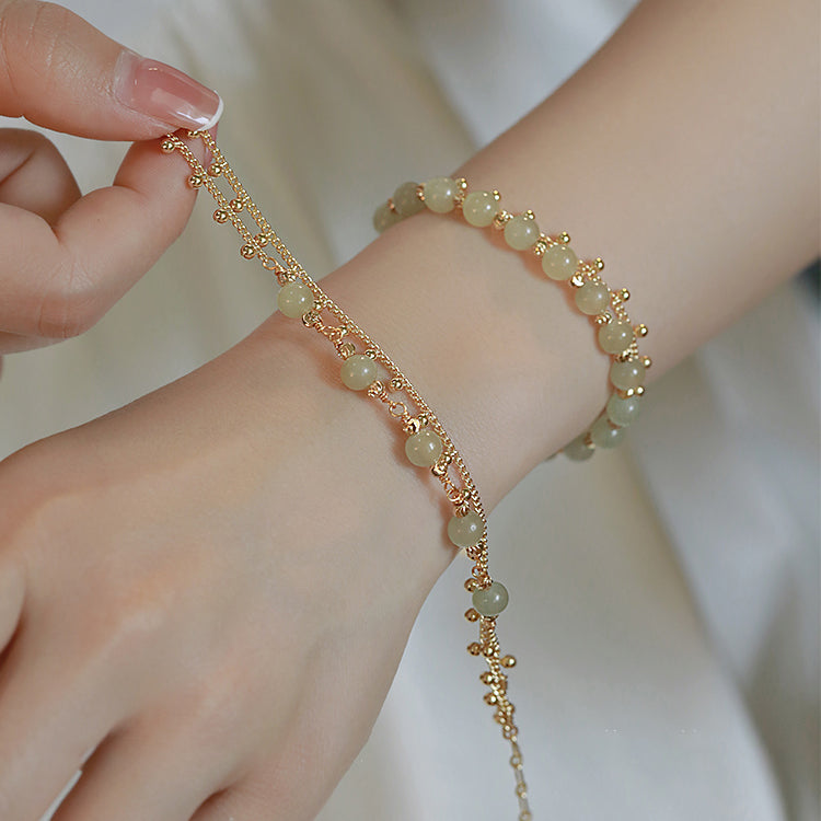 Princess - Hetian Jade Bracelets Amber NG