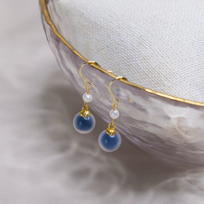 Mercury Earrings Amber NG